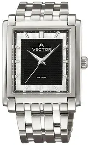 Наручные часы Vector V8-010413 черный-белый кварцевые