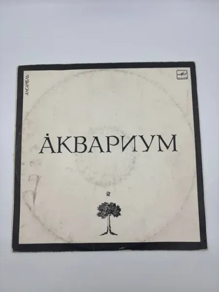 Винтажный рай Виниловая пластинка группы «Аквариум»