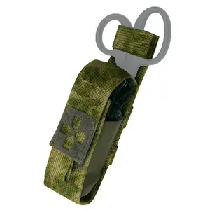 Подсумок под турникет и ножницы аптечка (VG-08-07) Мох
