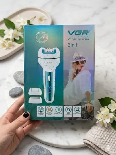 Эпилятор VGR для женщин, депиляция, эпилятор для тела VGR
