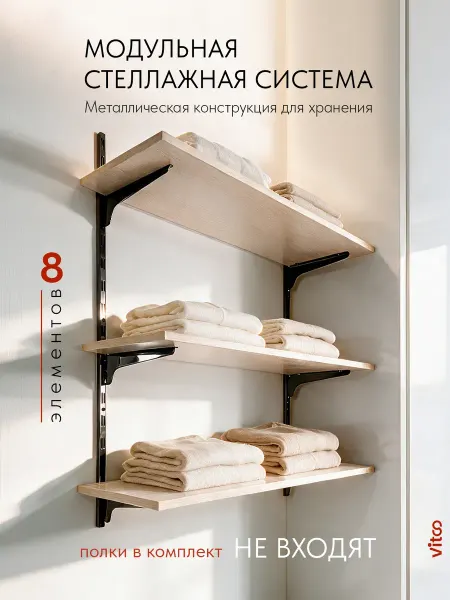 VITCO Стеллажная система хранения настенная, комплект