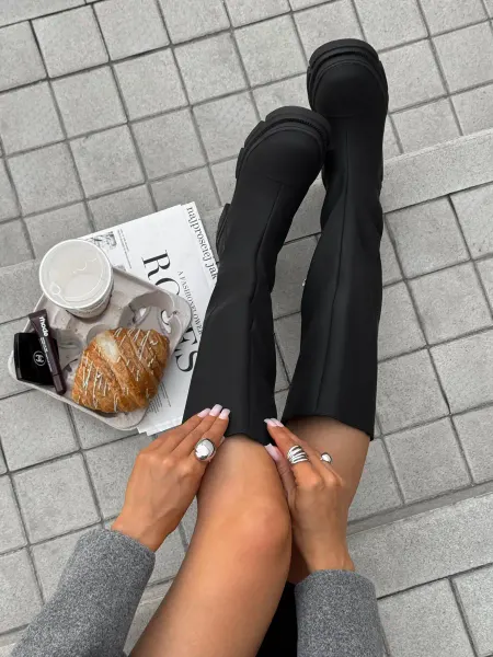 FOR WALK Демисезонные сапоги трубы классические