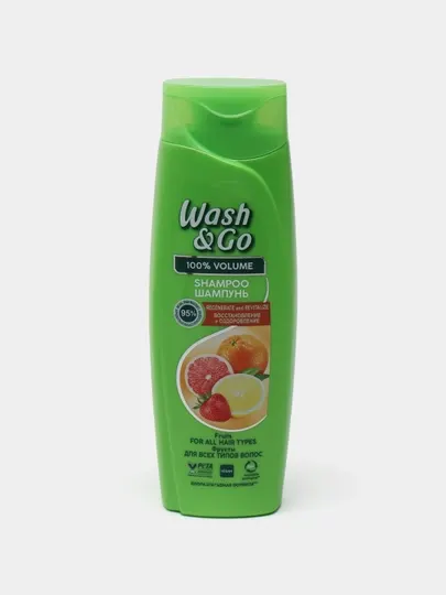 Шампунь для волос Wash & Go Восстановление и Оздоровление, 180 мл