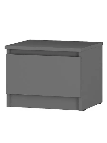 Wood&Stone Тумба прикроватная Симпл ТБ-11, Графит