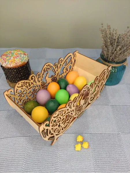 Woodiks Хлебница, конфетница, для Пасхальных яиц