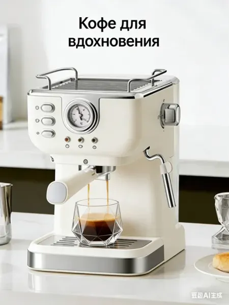 Xiaomi Кофемашина автоматическая рожковая с капучинатором