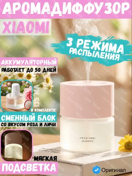 Xiaomi Ароматизатор для дома автоматический аромадиффузор