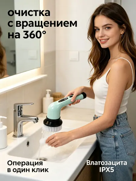 Xiaomi Электрощетка для уборки легкая портативная
