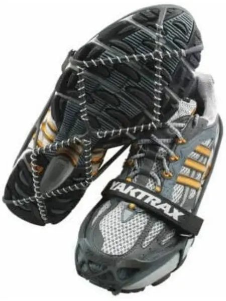 YAKTRAX Ледоступы детские, антискользящие наклейки для зимы