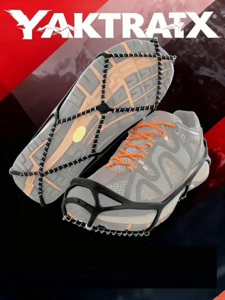 YAKTRAX Антискользящие накладки от гололеда шипы для обуви