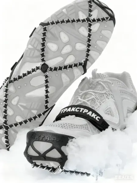 YAKTRAX Ледоступы на обувь, противоскользящие ледоходы с шипами