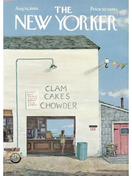 И Плакат и Постер the new yorker обложка