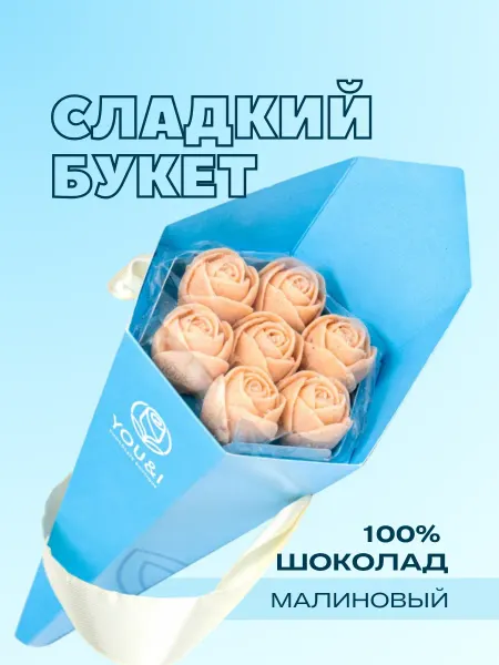 You&I подарочный набор малина в шоколаде