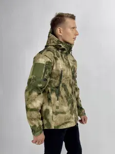 Куртка ZAMON Тактическая куртка софтшелл демисезонная с капюшоном