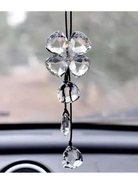 ZAPADAUTO Подвеска в авто Цветок стеклянный