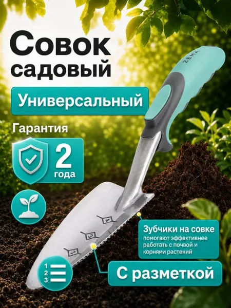 ZEMA Совок садовый "Zema" Зёма ZM2110