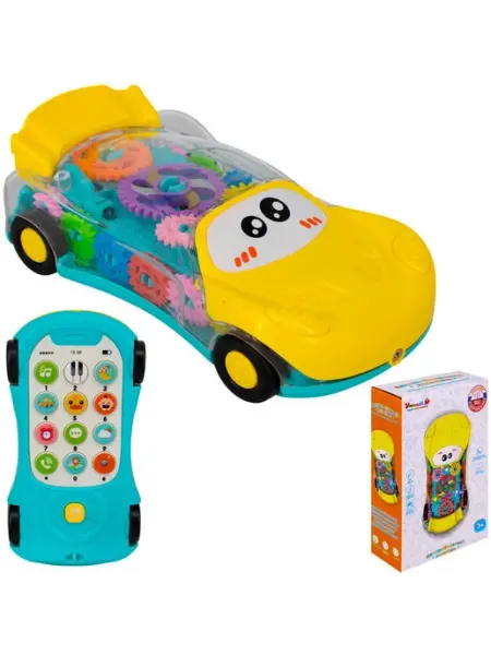 ZHORYA Игрушка на батарейках Автомобильный телефон, 1 шт