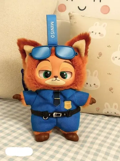 Zootopia / Зверополис, коллекционная мягкая игрушка-брелок (фигурка), цвет — случайный