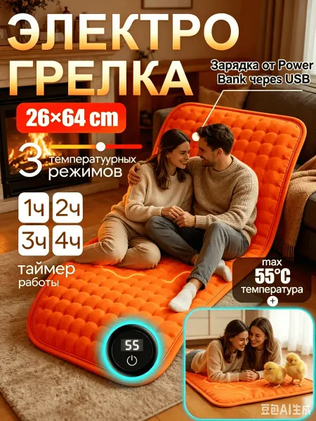 Грелка беспроводная для рук и ног