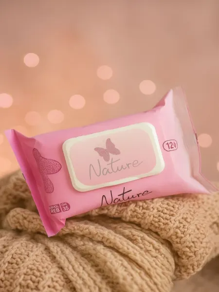 Влажные салфетки Nature, 72 шт