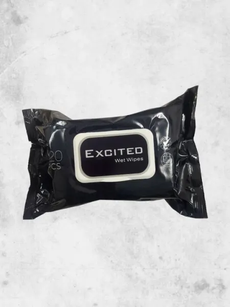 Влажные салфетки Excited, 120 шт