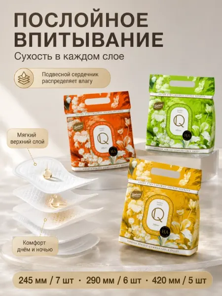 BOTARE Женские гигиенические прокладки