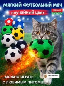 Мягкий футбольный мяч