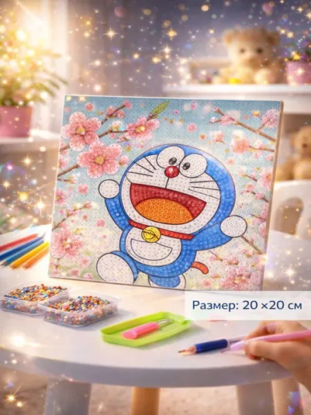 Яркая алмазная мозаика, для творчества и релакса, легко собрать