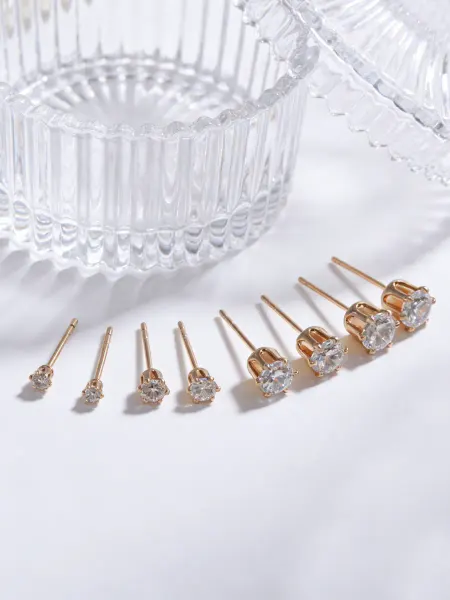 Atrendjewelry Серьги бижутерия Набор из сережек