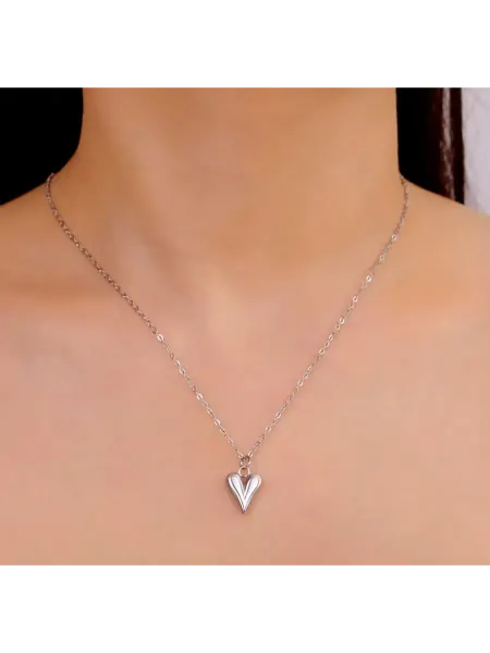 HotJewelry цепочка с подвеской сердце