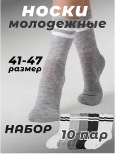 Носки мужские, 10 пар