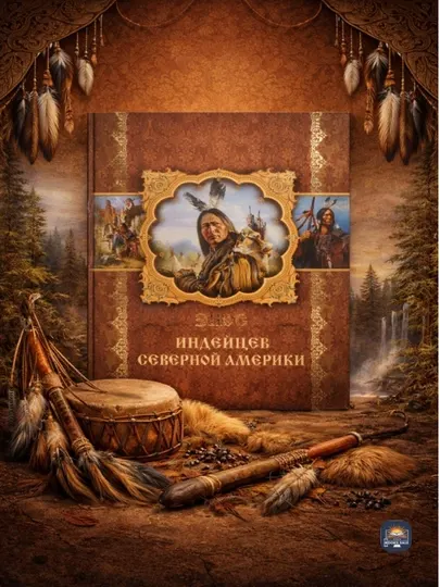 Книга, «Эпос Индейцев Северноей Америки» Легенды и мифы народов мира