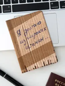 Обложка на паспорт с приколом