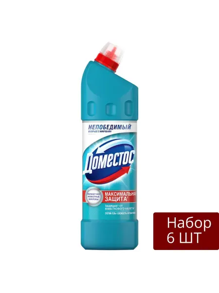 Domestos Набор 6 шт Чистящее средство 1 л