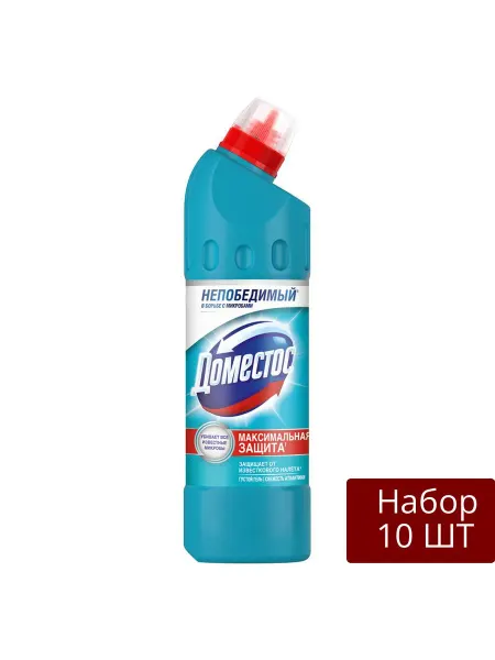 Domestos Набор 10 шт Чистящее средство 500 мл