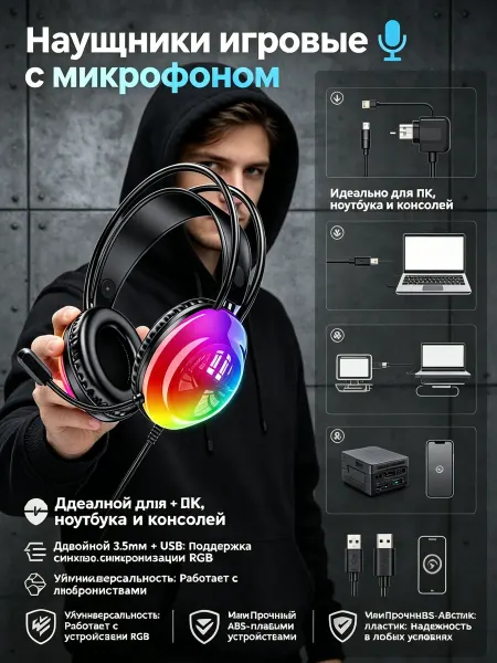 Наушники беспроводные пк
