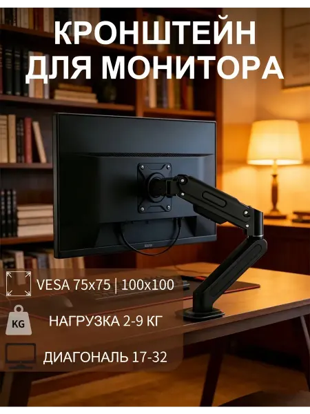 Кронштейн для монитора настольный