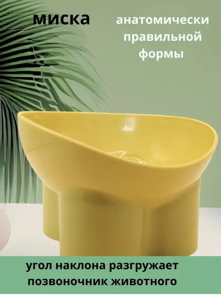 ЗООрум Барбос миска анатомическая высокая с наклоном