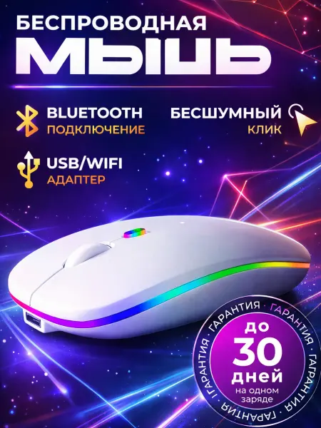 Мышка беспроводная для ноутбука