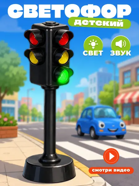 Mystery Кids Светофор детский