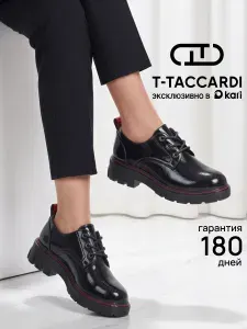 Ботинки T.TACCARDI женские полуботинки черные
