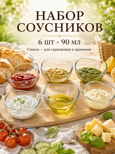 Набор соусников 6 шт