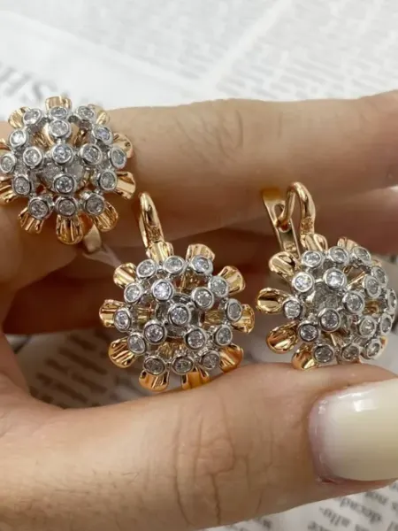 DIAMOND COLLECTION Комплект бижутерий