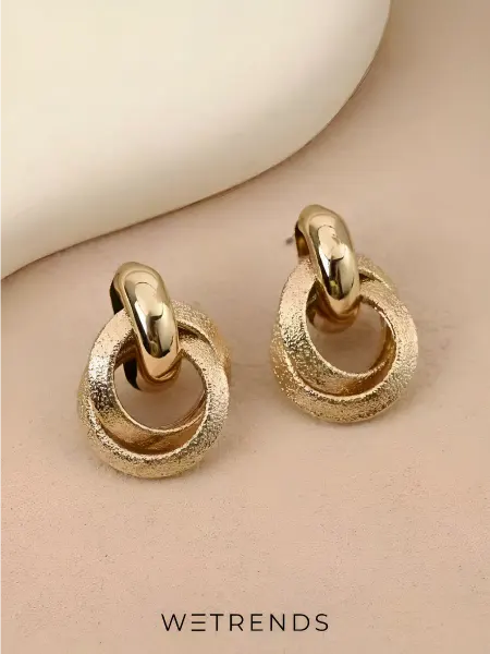 WeTrends Серьги крупные бижутерия