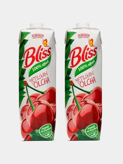 Сок Bliss Вишня, 1 л х 2шт