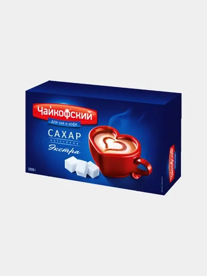 Сахар-рафинад Чайкофский, кусковой, 1 кг