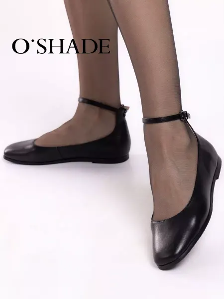 O`SHADE Балетки женские черные
