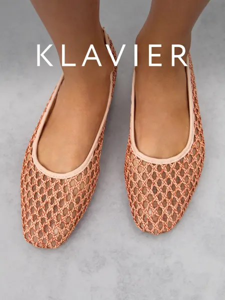 KLAVIER Туфли балетки женские