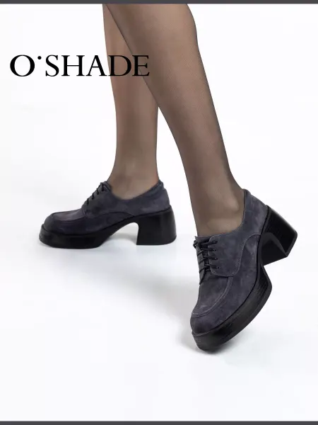 O`SHADE Полуботинки женские замшевые