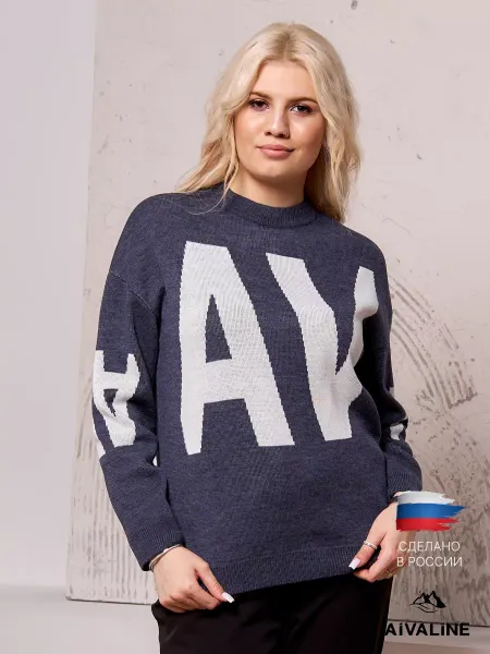 AIVALINE Женский джемпер вязаный